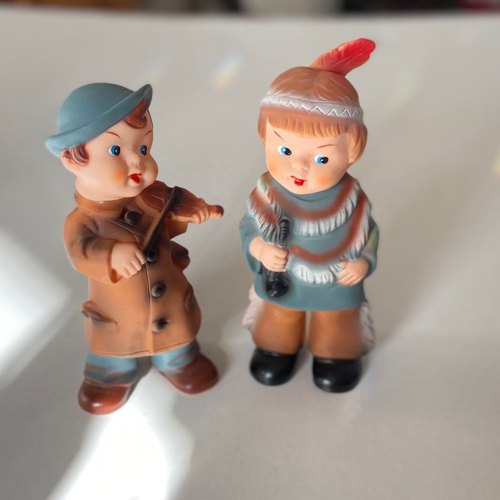 Vintage Rubber Squeak Toys